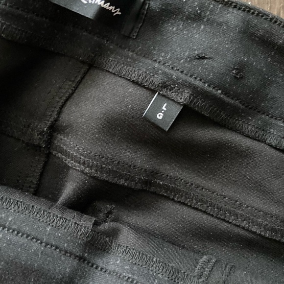 Reitmans Plaid Black Leggings size large - Picture 4 of 8